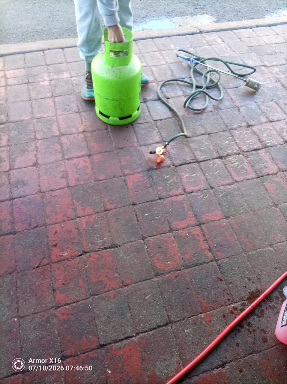 Thermal treatment · stubborn residue